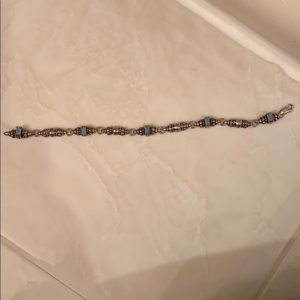 Lagos blue Topaz bracelet